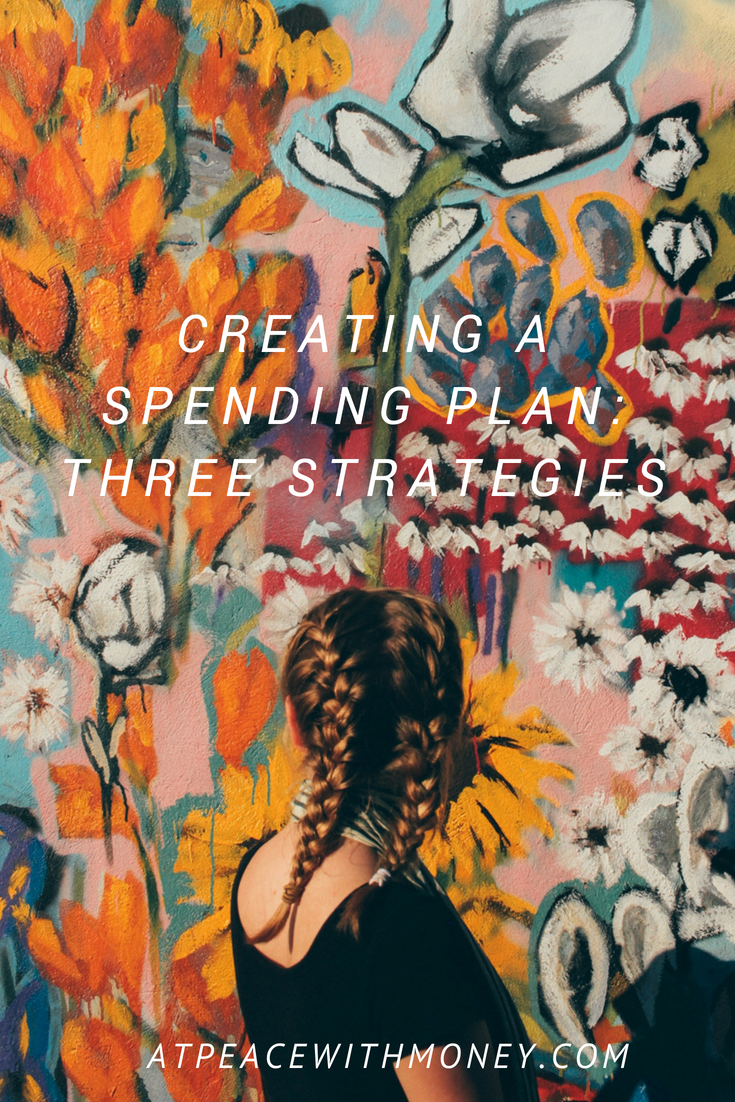 Creating a Spending Plan: At Peace With Money