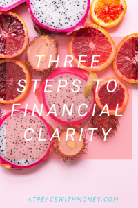 3 Steps to Financial Clarity: At Peace With Money